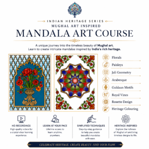 Mughal Art Inspired Mandala Course