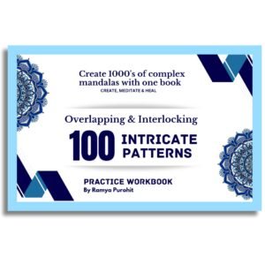 100 Intricate Mandala Pattern Practice Workbook
